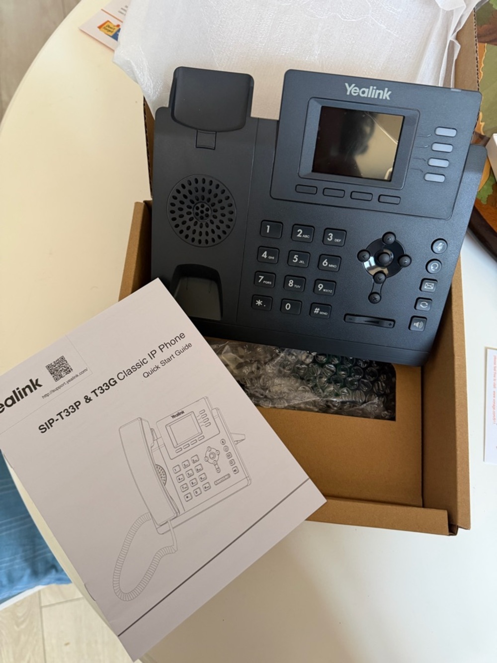 YEALINK SIP- T33G PHONE- NIB